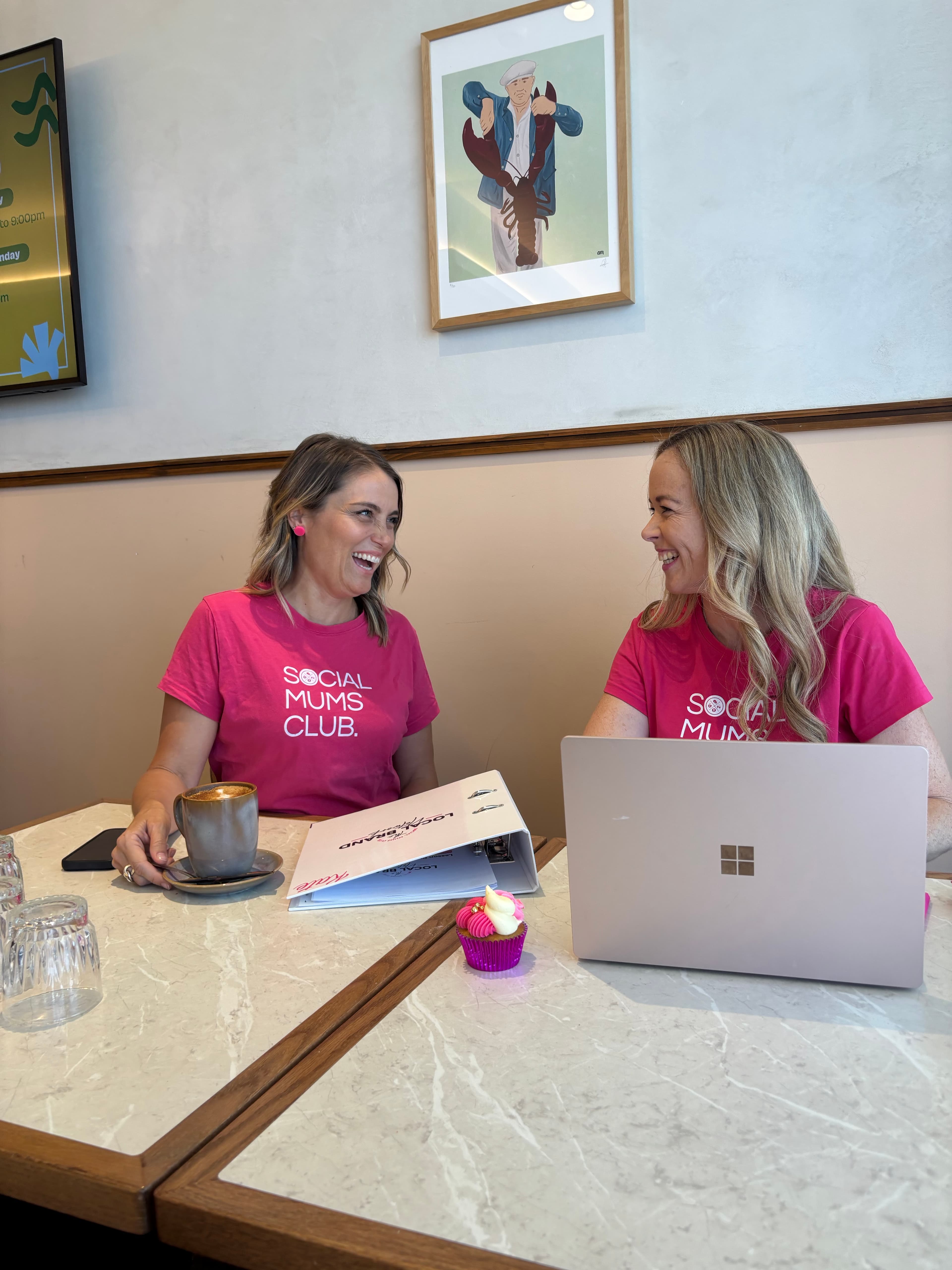 Franchise owners gathering — a team of like-minded women