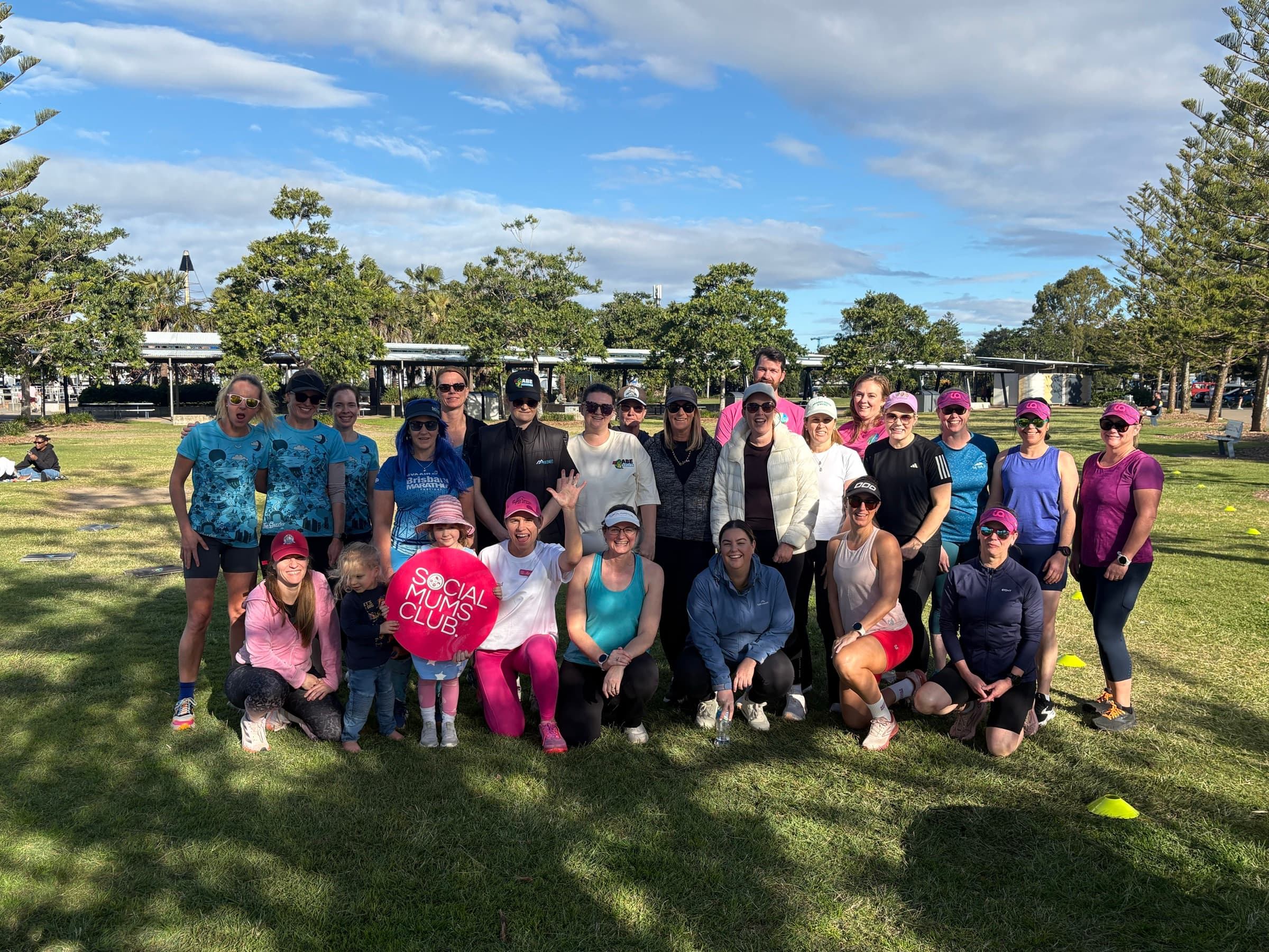 Social Mums Club members at the Mum-azing Race