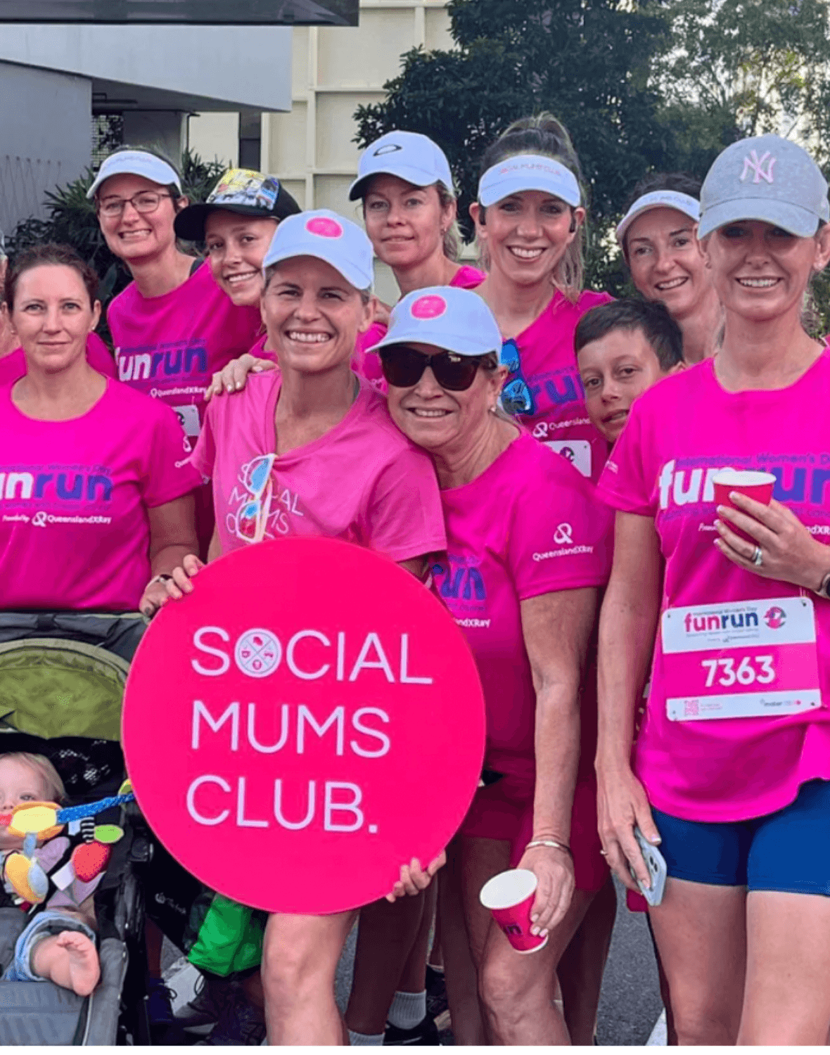 Mums enjoying a local club activity