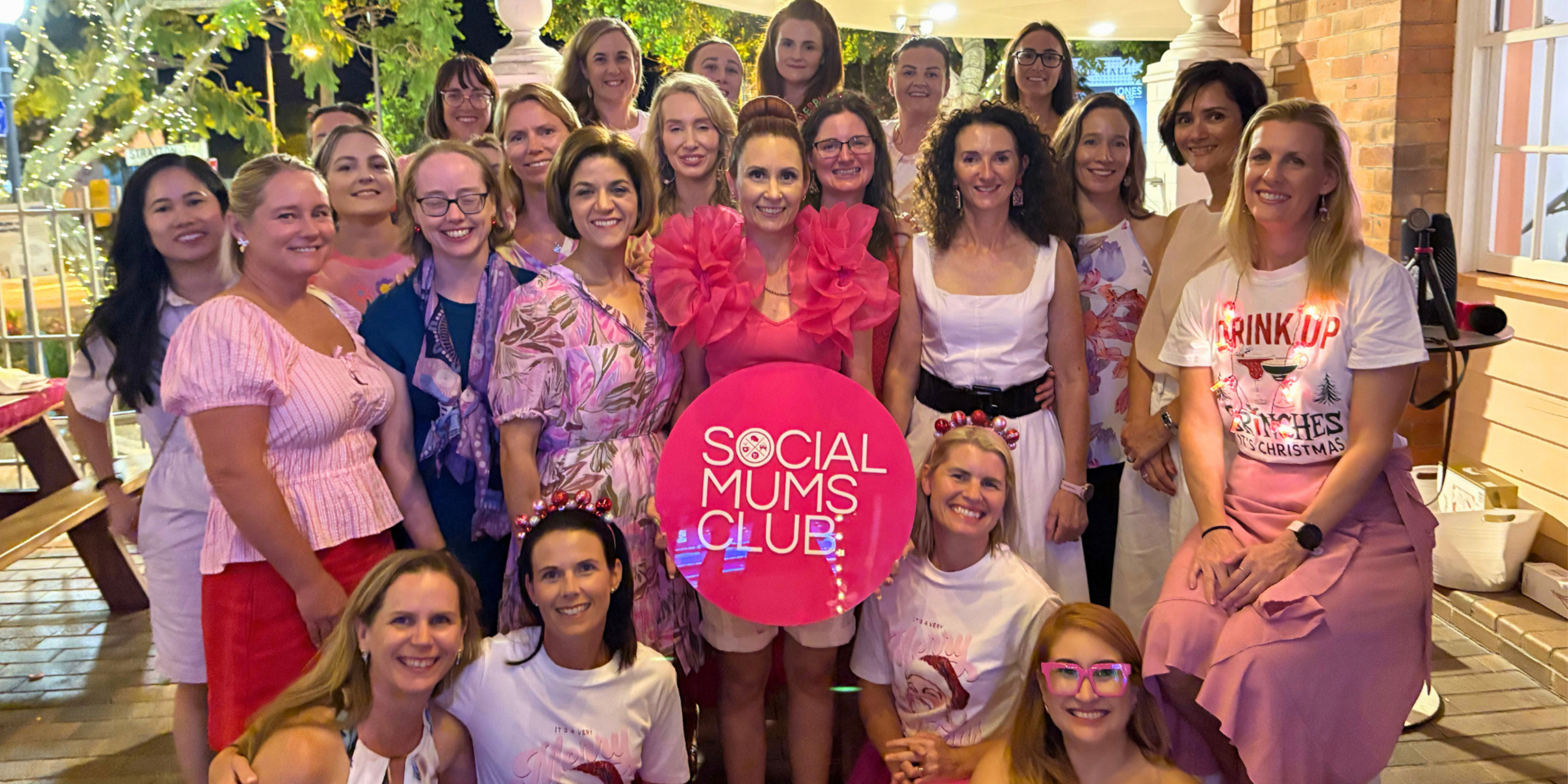 Social Mums Club mums together at a community event
